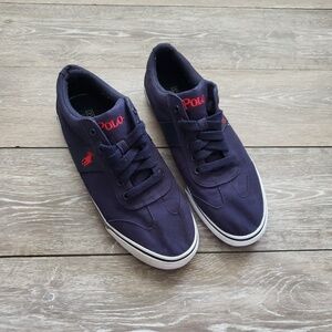 Navy blue mens polo shoes size‎ 9